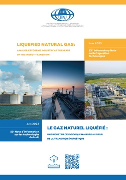 Front cover of the Informatory Note on LNG