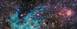 Image de la région de Sagittarius C dans la voie lactée