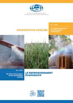 Front cover of the Informatory Note on evaporative Cooling